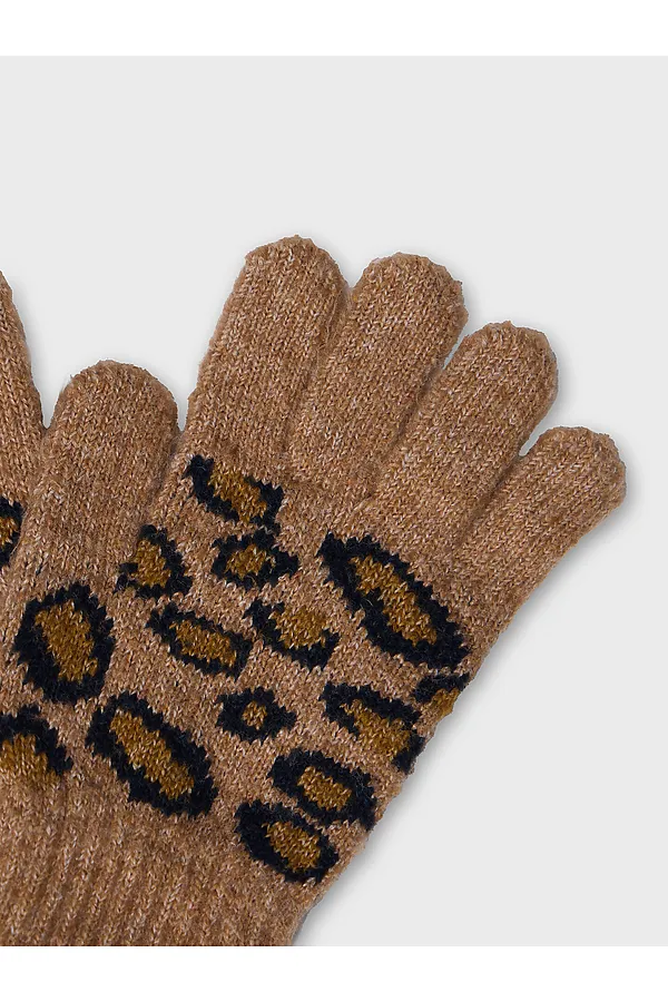 Перчатки MARK FORMELLE, леопард - фото 2