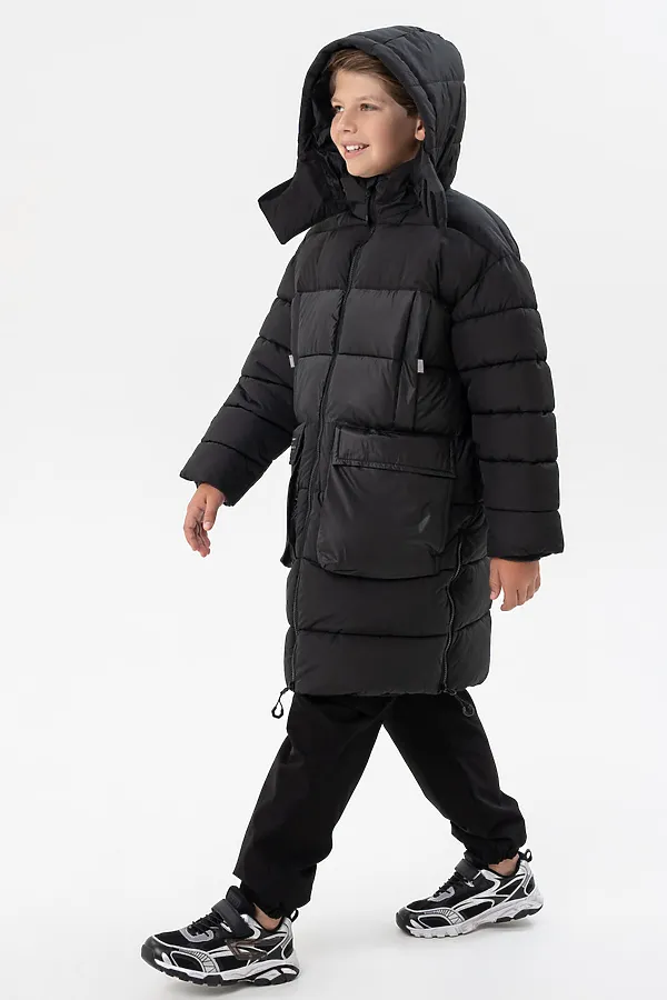 Пальто PLAYTODAY, черный - фото 2