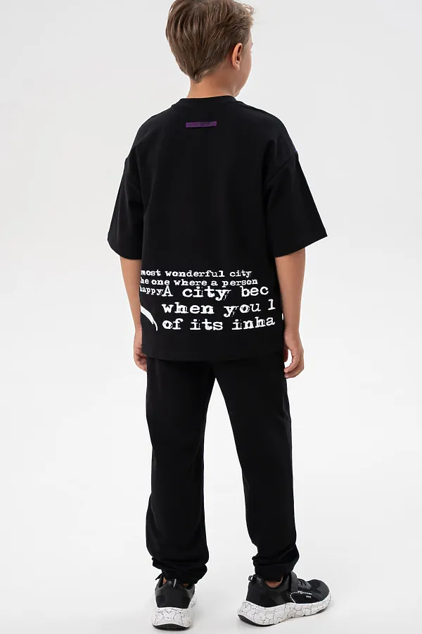 Комплект (Футболка+Брюки) PLAYTODAY, разноцветный - фото 2