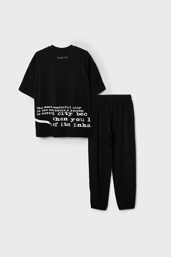 Комплект (Футболка+Брюки) PLAYTODAY, разноцветный - фото 2