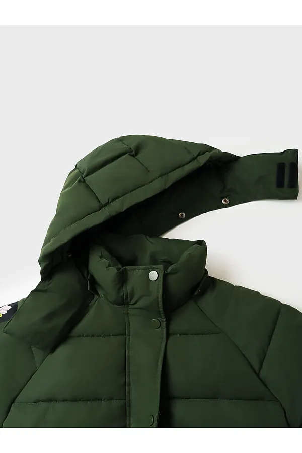Пальто PLAYTODAY, темно-зеленый - фото 2