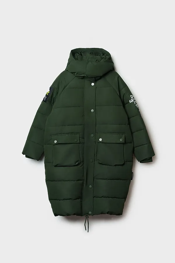 Пальто PLAYTODAY, темно-зеленый - фото 2