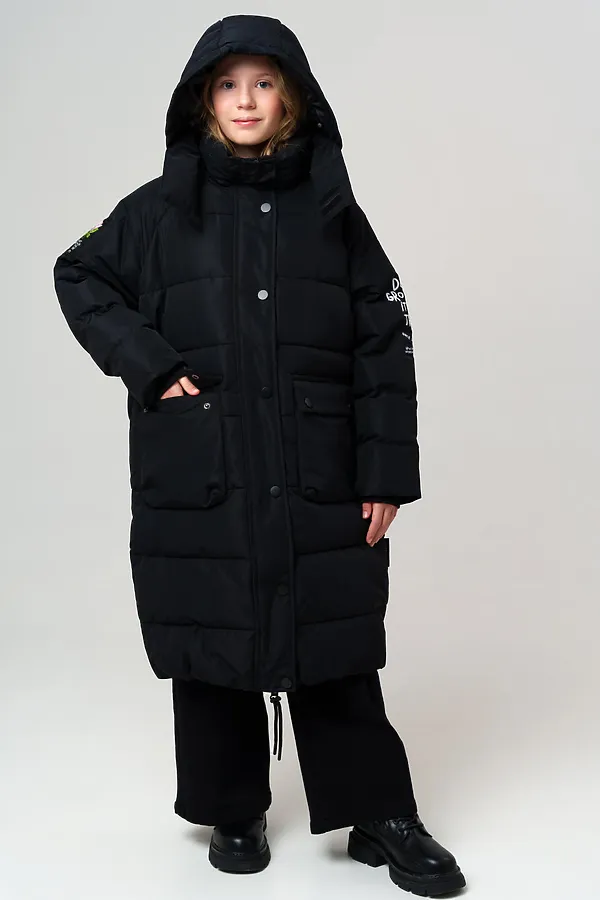 Пальто PLAYTODAY, черный - фото 2