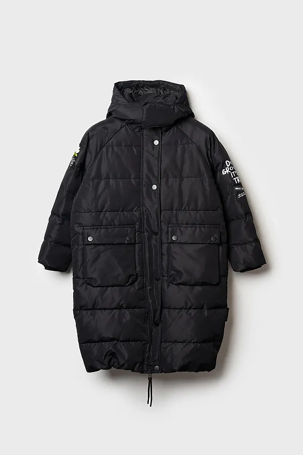 Пальто PLAYTODAY, черный - фото 2