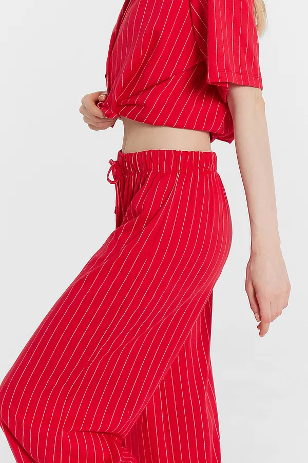 Пижама MARK FORMELLE, полоска на красном - фото 2