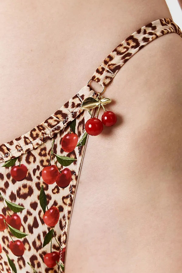 Трусы в наборе с поясом INFINITY, леопардовый принт - фото 2