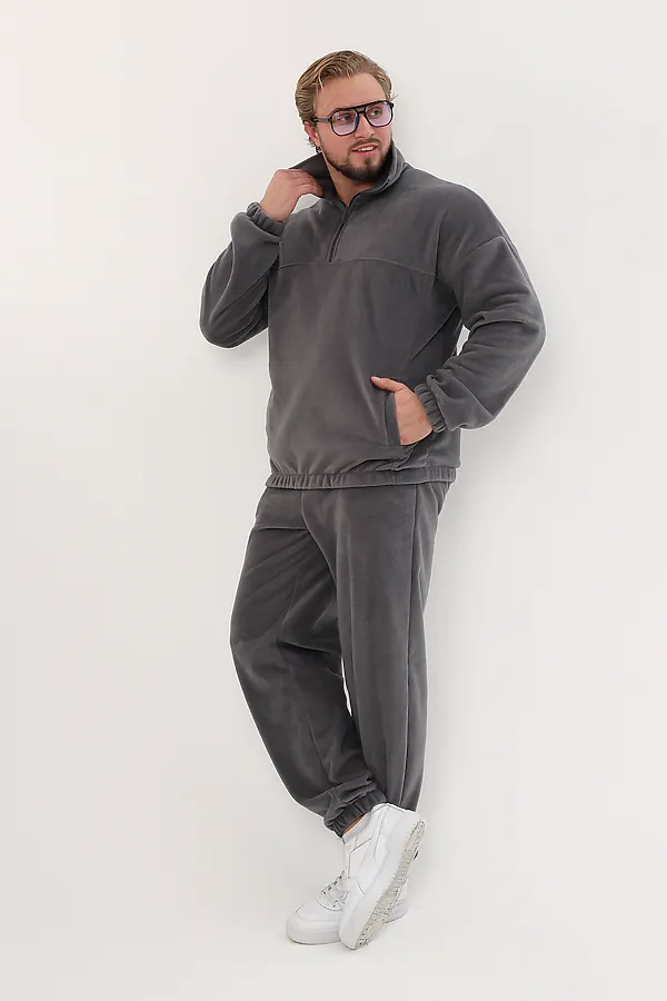 Костюм с брюками Юпитер НАТАЛИ, серый - фото 2