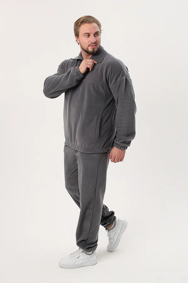 Костюм с брюками Юпитер НАТАЛИ, серый - фото 2