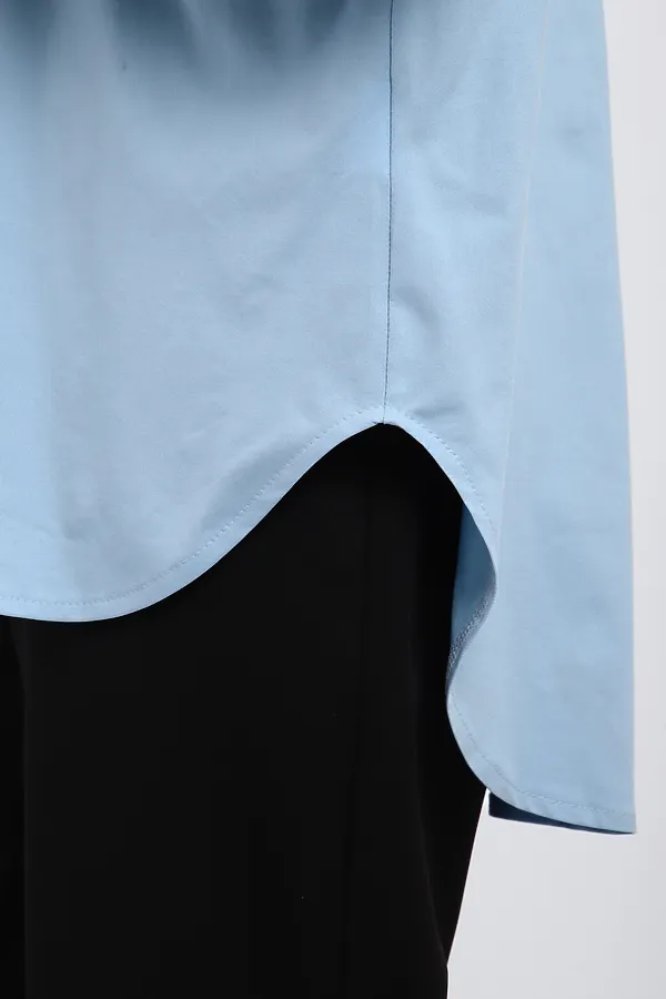 Рубашка 31985 НАТАЛИ, голубой - фото 2