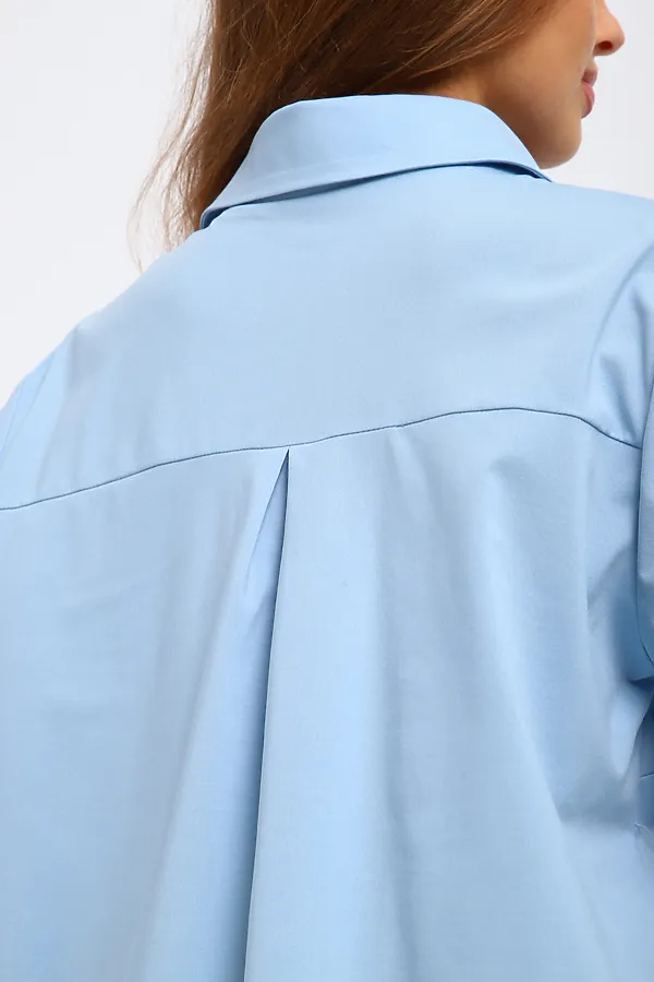 Рубашка 31985 НАТАЛИ, голубой - фото 2