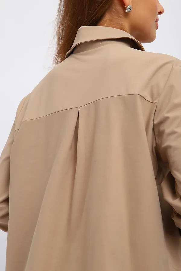 Рубашка 31985 НАТАЛИ, бежевый - фото 2