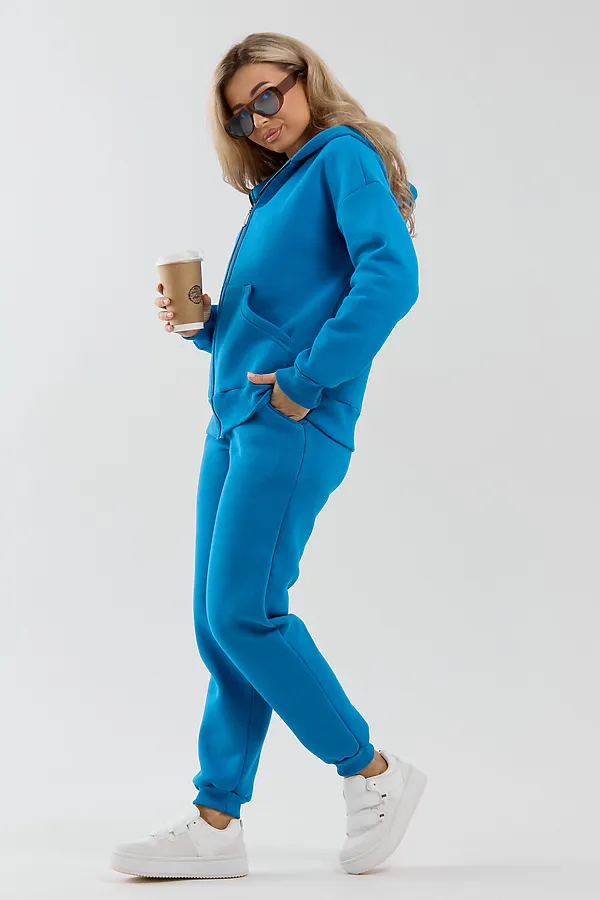 Костюм с брюками 36598 НАТАЛИ, бирюза - фото 2