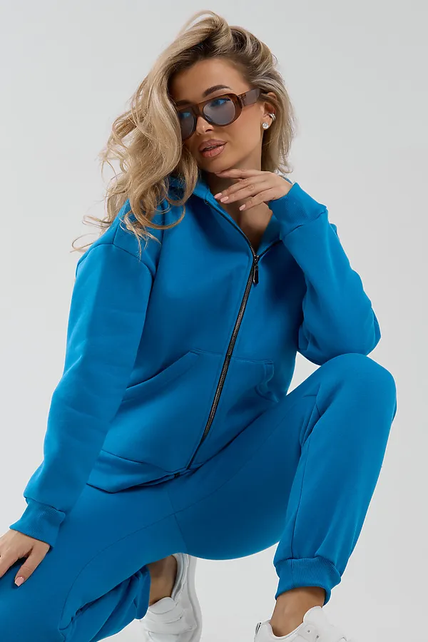 Костюм с брюками 36598 НАТАЛИ, бирюза - фото 2