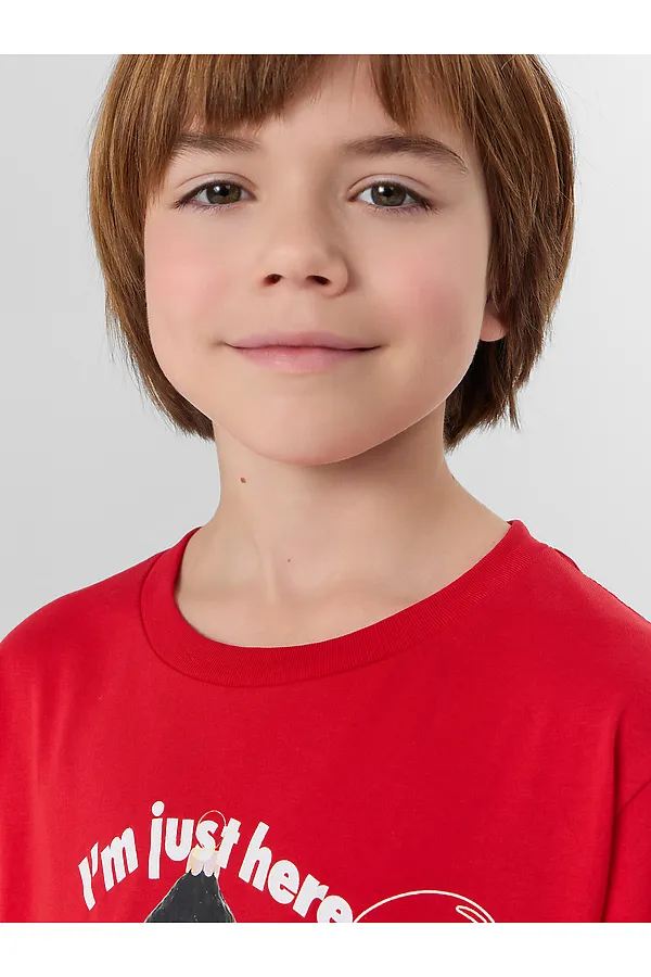 Футболка MARK FORMELLE, бордо +печать2 - фото 2