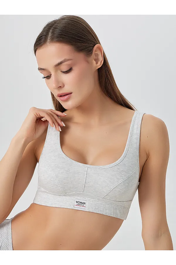 Топ MARK FORMELLE, серый меланж 4306-а-5 - фото 2