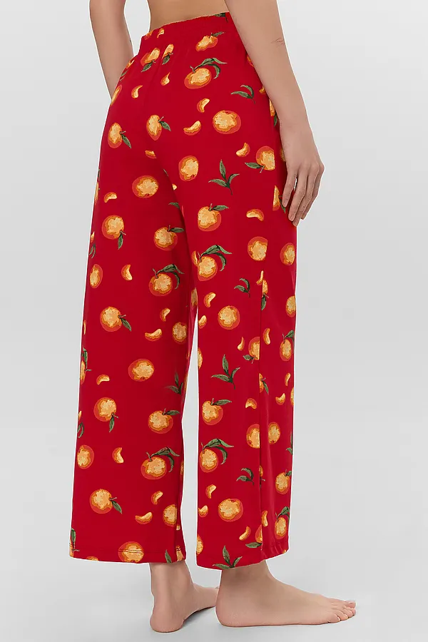 Пижама MARK FORMELLE, мандарины на красном - фото 2