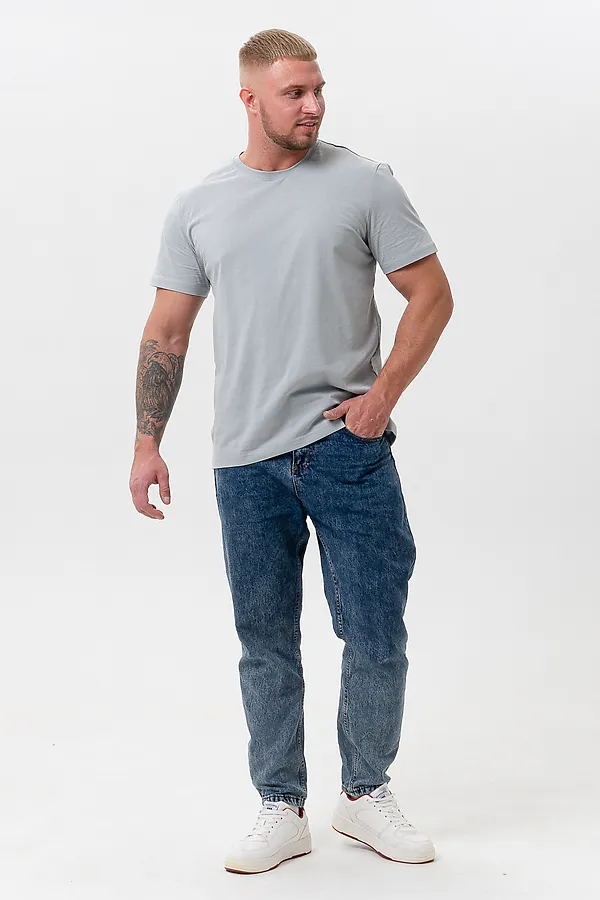 Футболка 8471/01 набор 3шт НАТАЛИ, светло-серый, белый, черный - фото 2