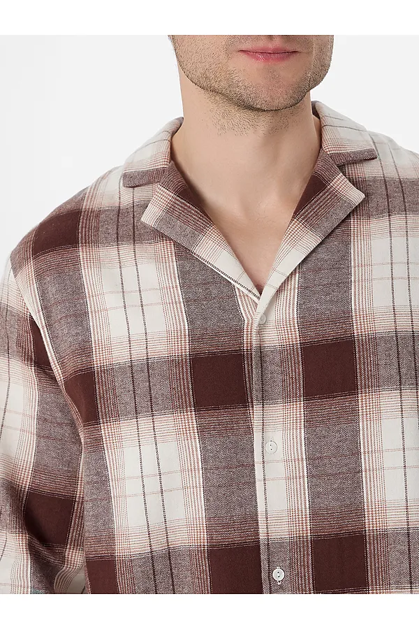 Пижама MARK FORMELLE, черная клетка на св.молочном - фото 2