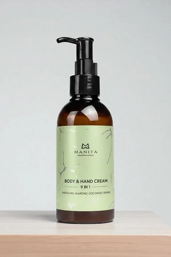 Manita Professional Парфюмированный крем для рук и тела / Pistachio, Almond, Coconut Cream, 150 мл KRISTALLER, pistachio, almond, coconut cream - фото 2