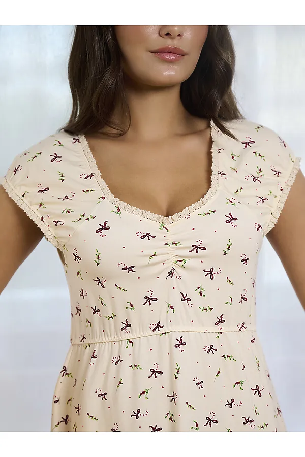 Сорочка INDEFINI, бежевый - фото 2