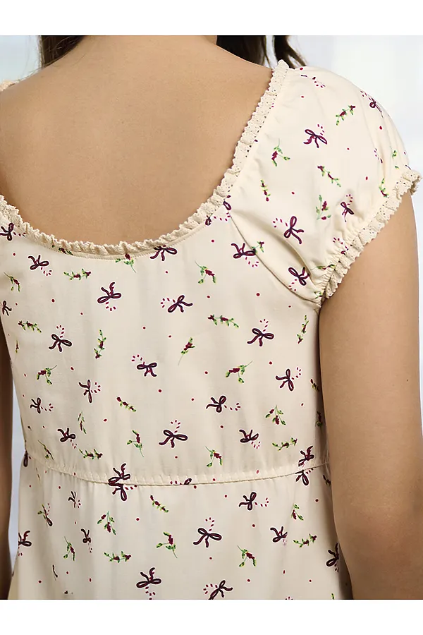 Сорочка INDEFINI, бежевый - фото 2