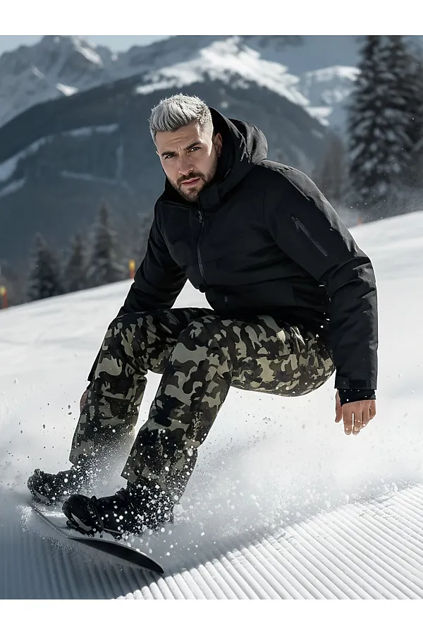 Горнолыжный костюм MTFORCE, черный - фото 2