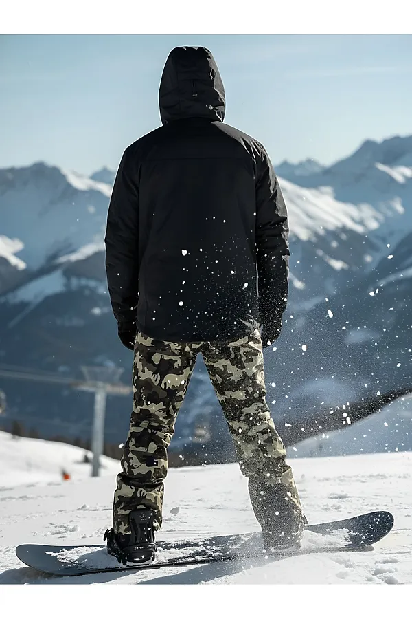 Горнолыжный костюм MTFORCE, черный - фото 2