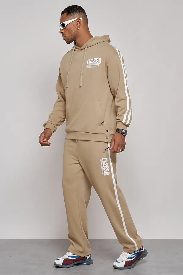 Костюм (Худи+Брюки) MTFORCE, бежевый - фото 2