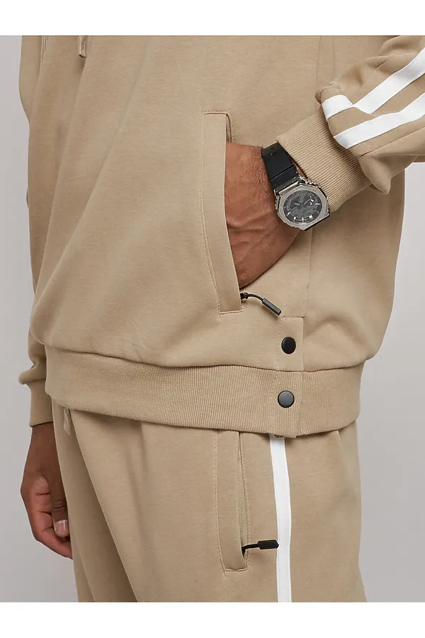 Костюм (Худи+Брюки) MTFORCE, бежевый - фото 2