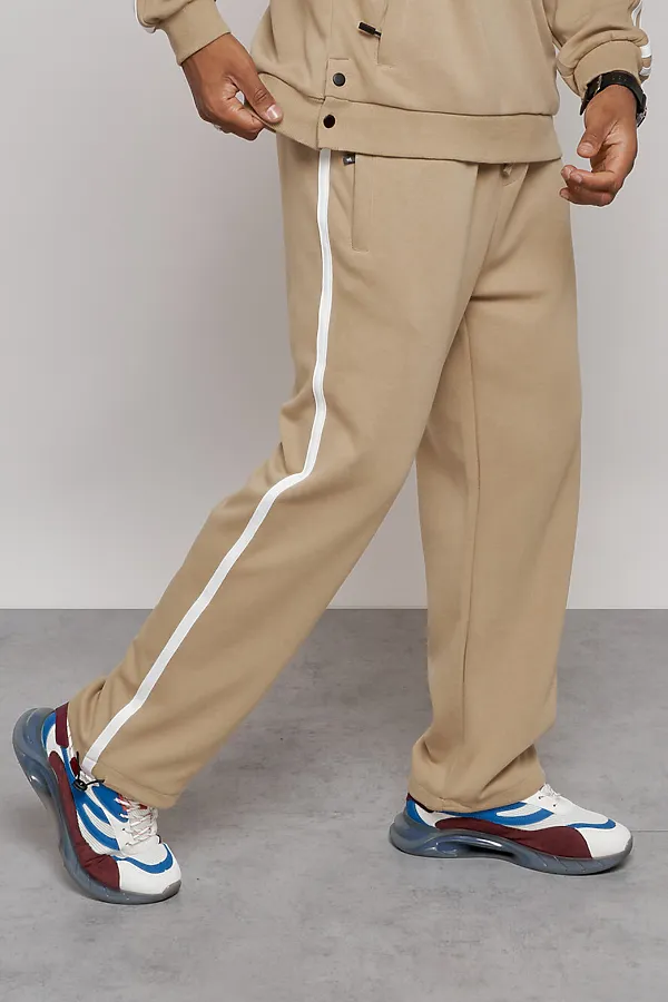 Костюм (Худи+Брюки) MTFORCE, бежевый - фото 2