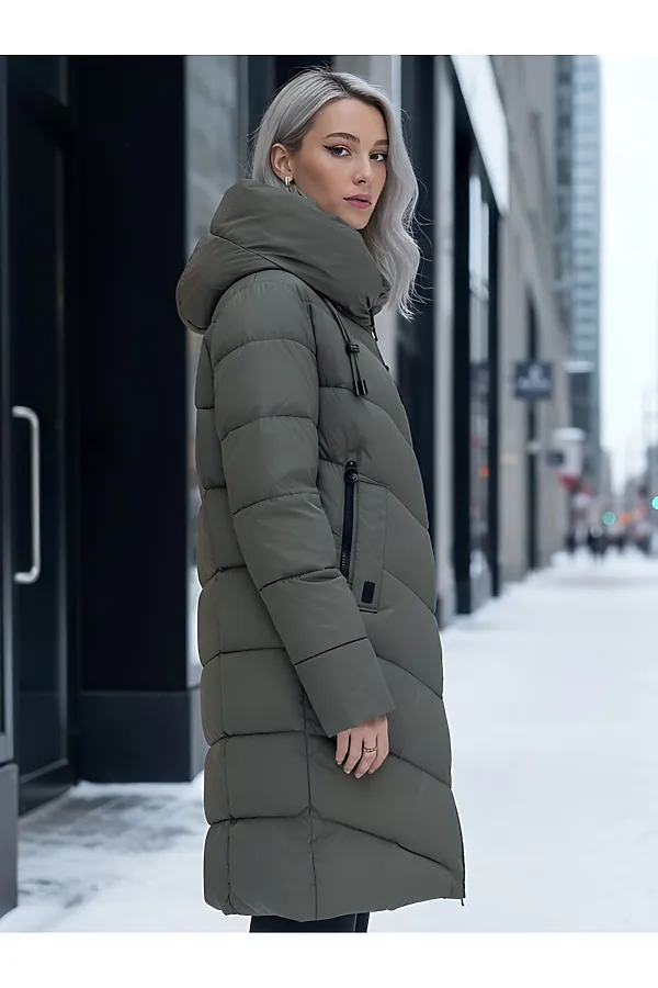 Пальто MTFORCE, хаки - фото 2