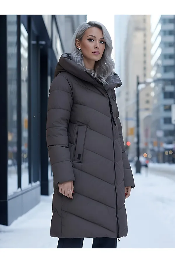 Пальто MTFORCE, темно-коричневый - фото 2