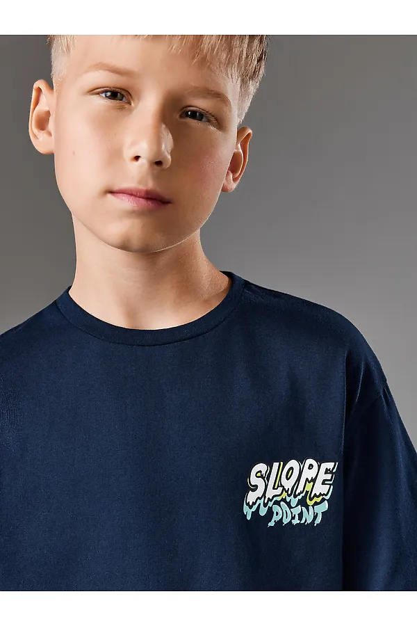 Футболка ACOOLA, темно-синий - фото 2