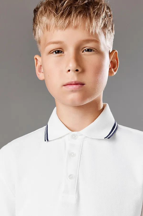 Поло ACOOLA, белый - фото 2