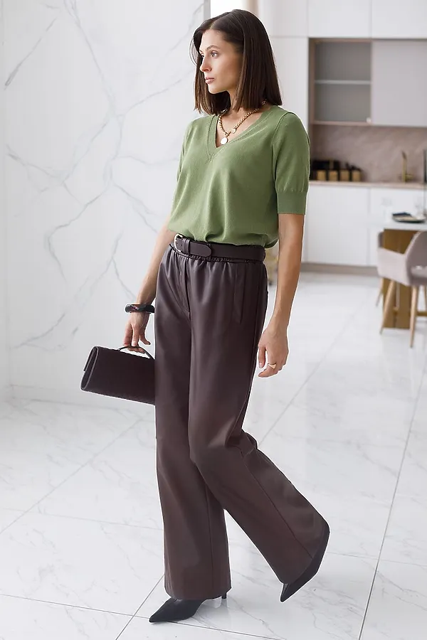 Брюки VILATTE, коричневый - фото 2