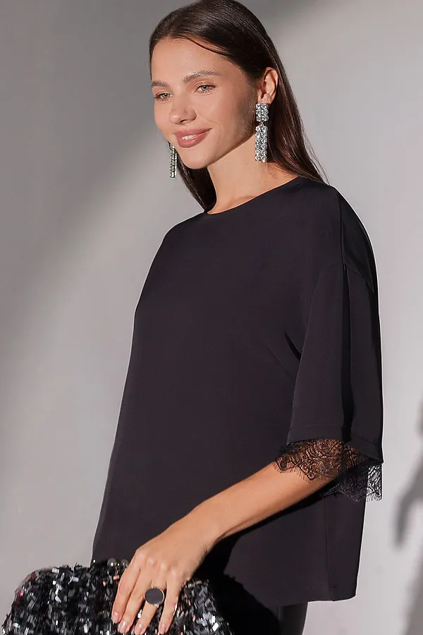 Блуза VILATTE, черный - фото 2