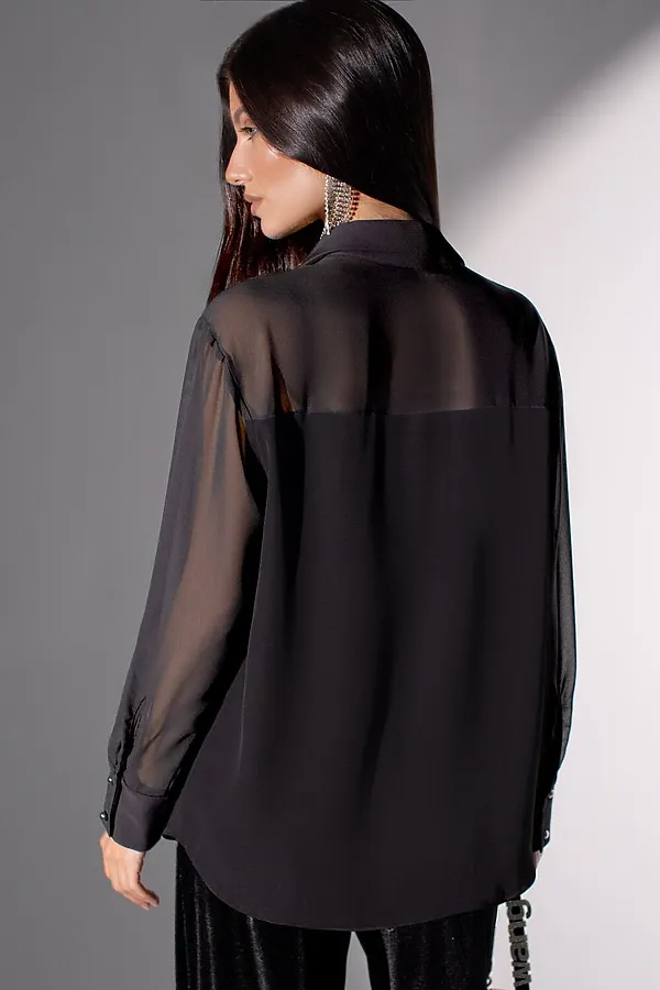 Блуза VILATTE, черный - фото 2