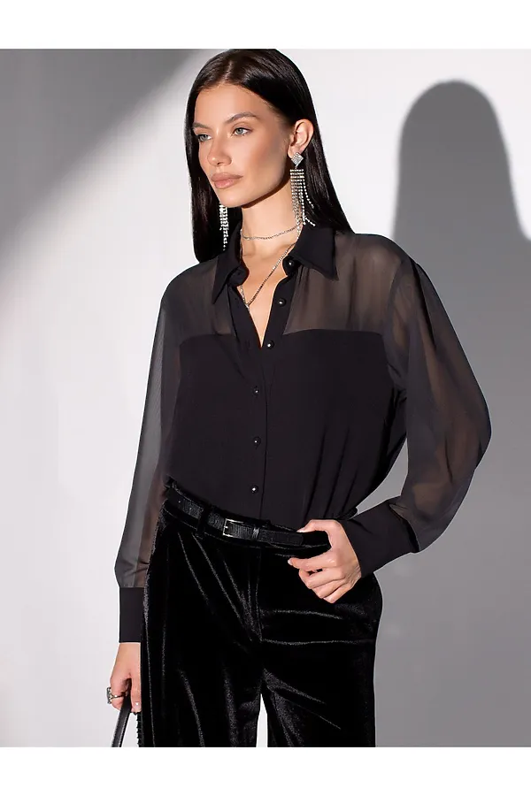 Блуза VILATTE, черный - фото 2