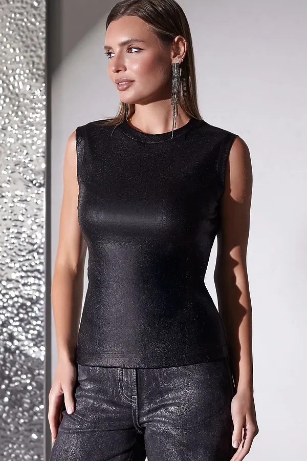 Топ VILATTE, черный - фото 2