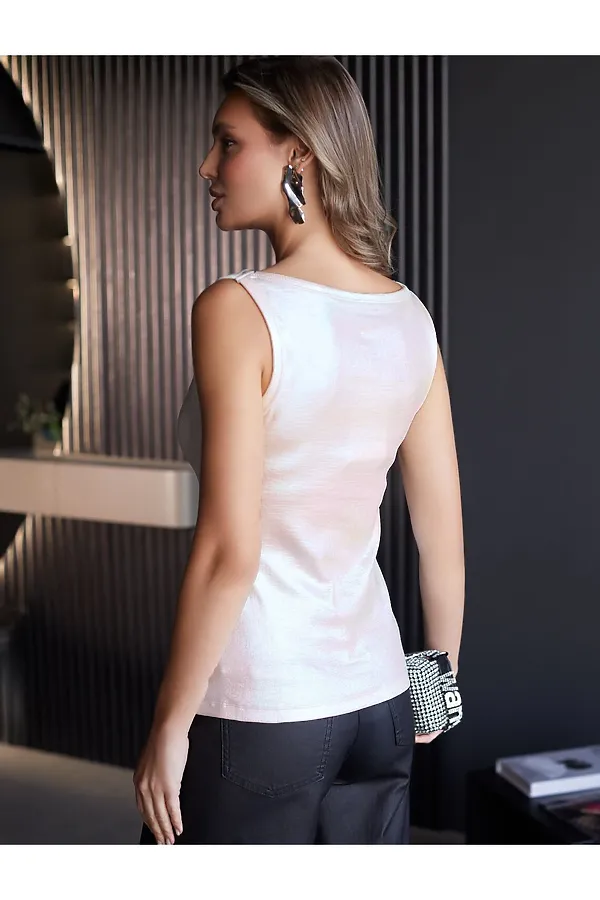 Топ VILATTE, перламутровый - фото 2