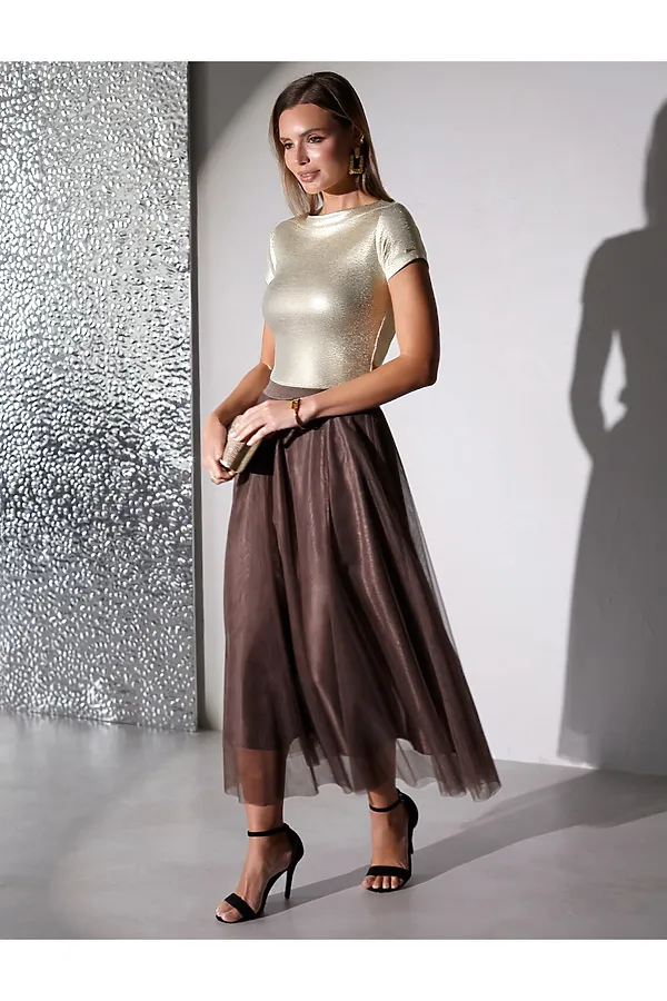 Футболка VILATTE, матовое светлое золото - фото 2