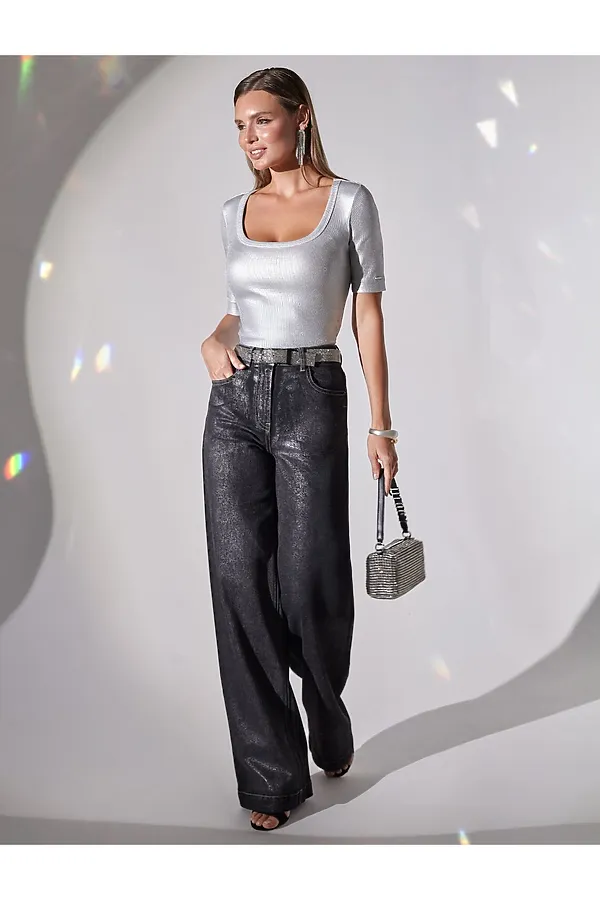 Футболка VILATTE, матовое серебро - фото 2