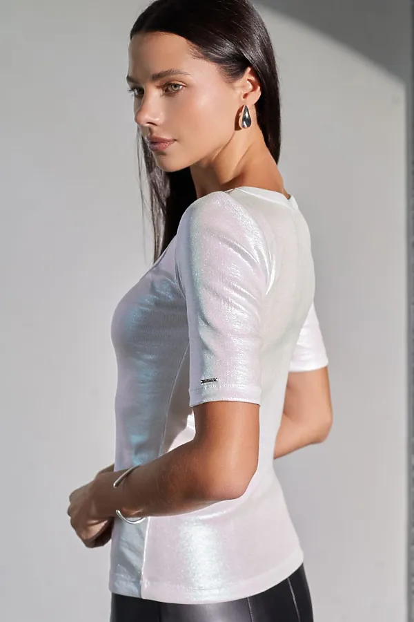 Футболка VILATTE, перламутровый - фото 2