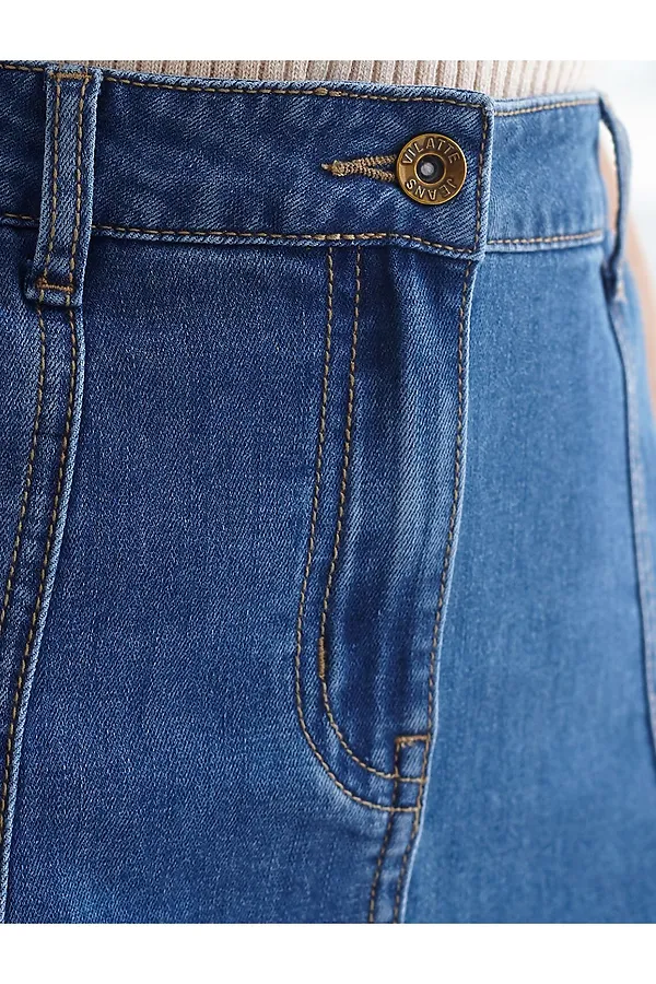 Юбка VILATTE, синий - фото 2