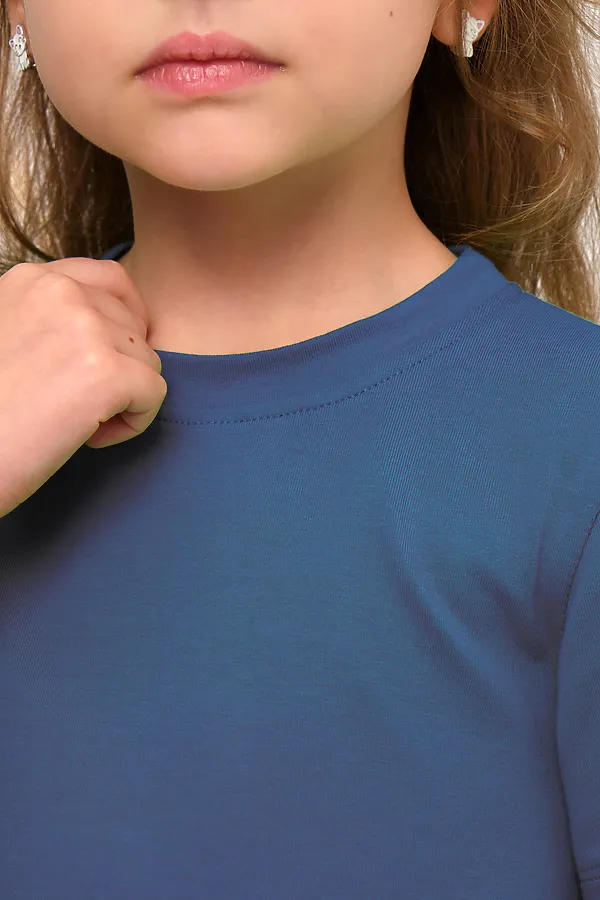 Детская футболка 33521 НАТАЛИ, индиго - фото 2