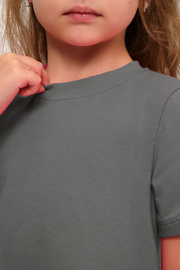 Детская футболка 33521 НАТАЛИ, графит - фото 2