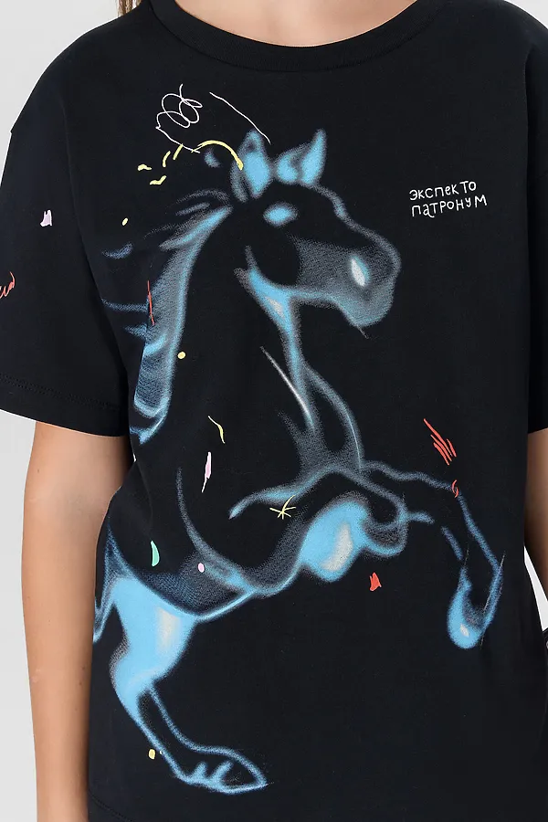 Футболка MARK FORMELLE, черный +печать3 - фото 2