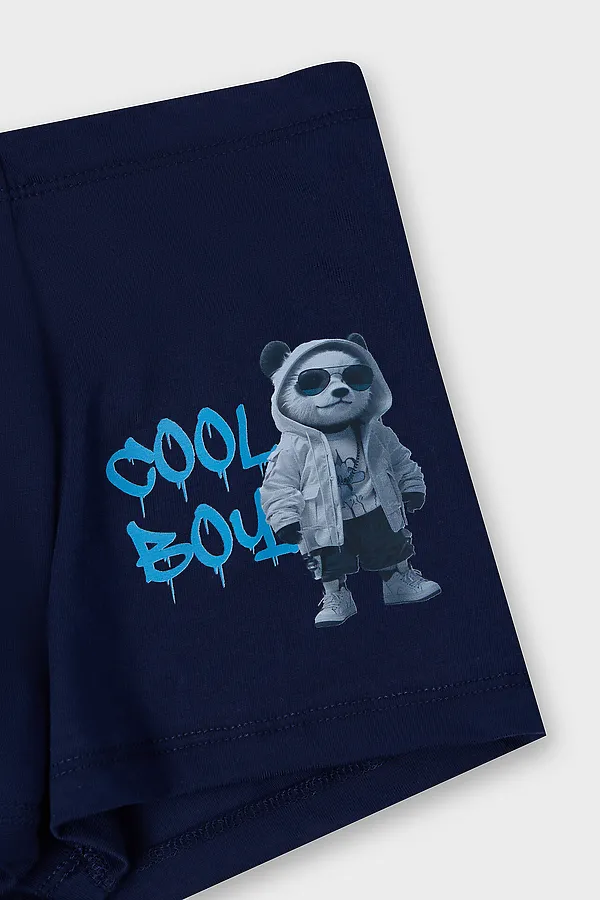 Трусы MARK FORMELLE, т.синий +печать3 - фото 2