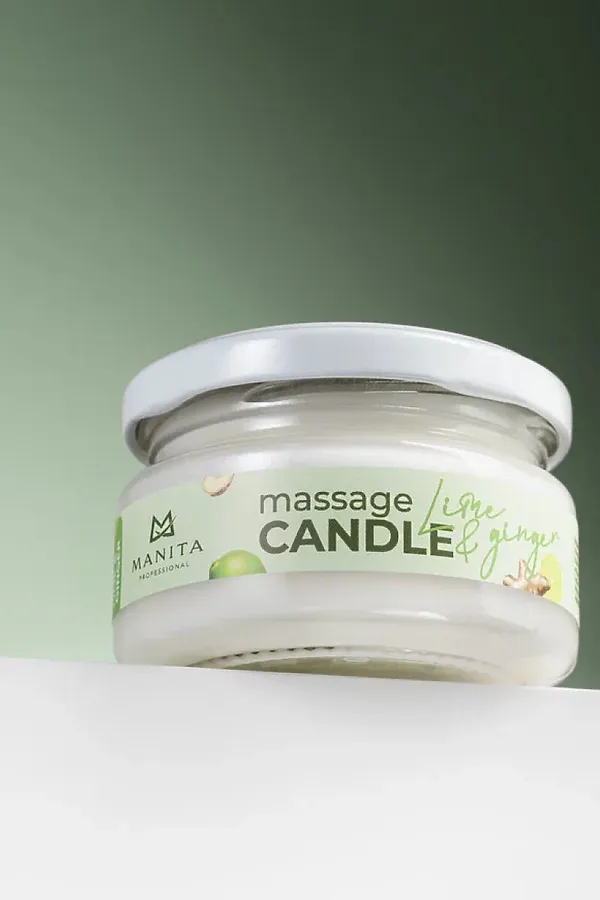 Manita Professional Свеча массажная / Lime & Ginger, 100 мл KRISTALLER, lime & ginger - фото 2