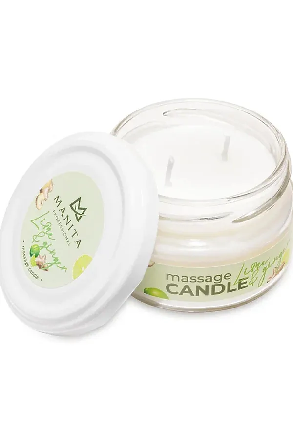 Manita Professional Свеча массажная / Lime & Ginger, 100 мл KRISTALLER, lime & ginger - фото 2